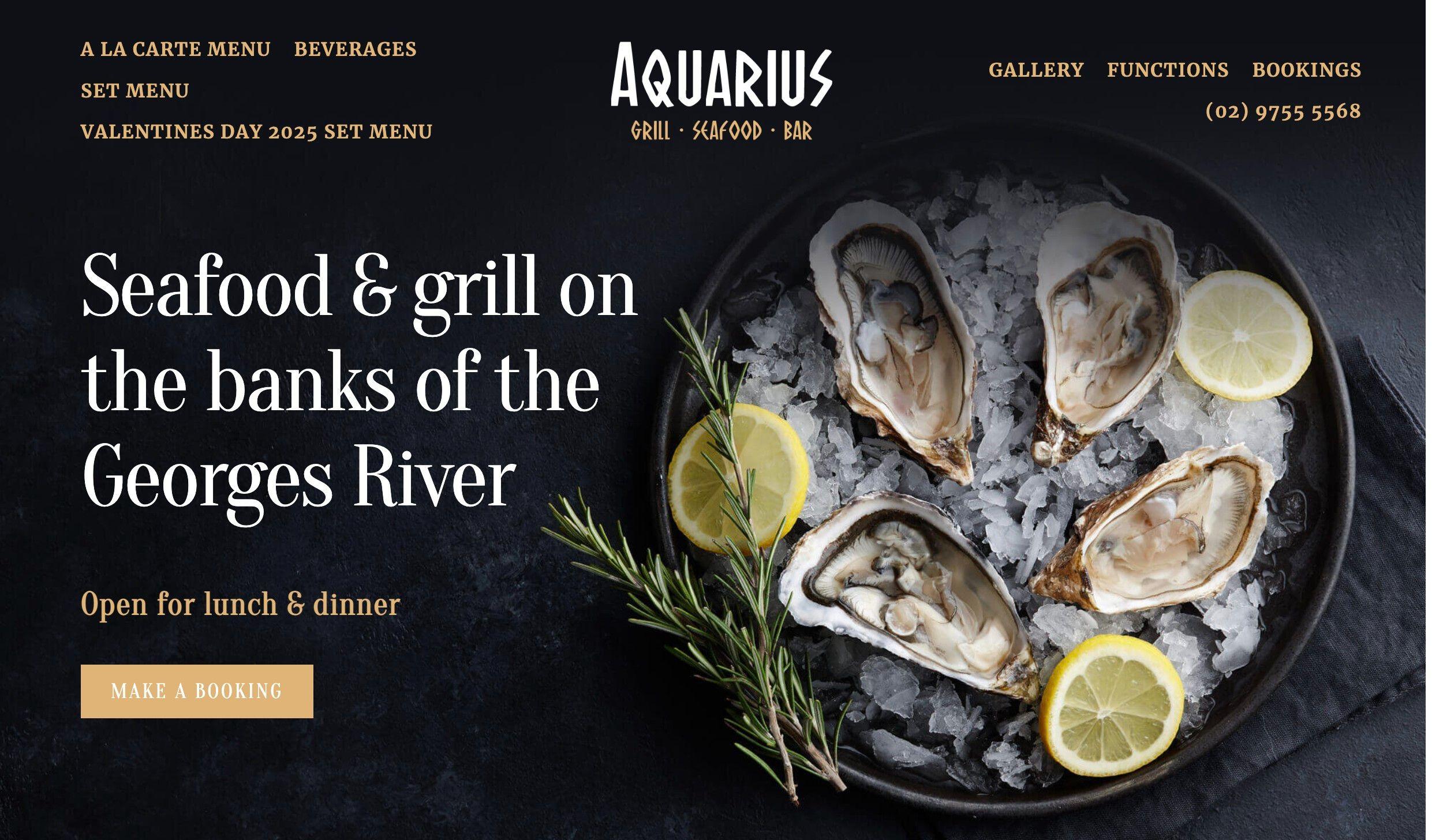 restaurant websites