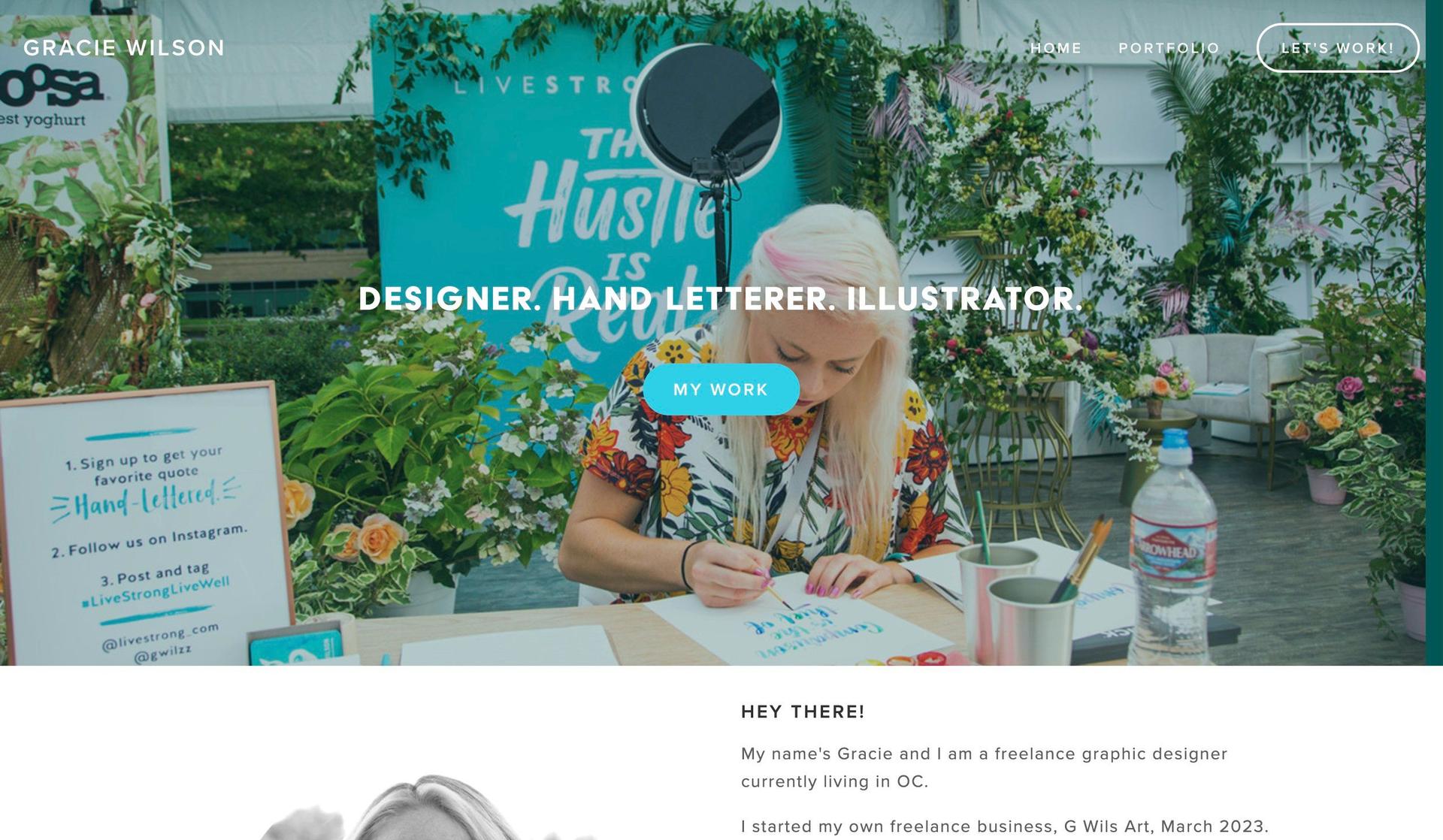 Gracie Wilson-resume website examples