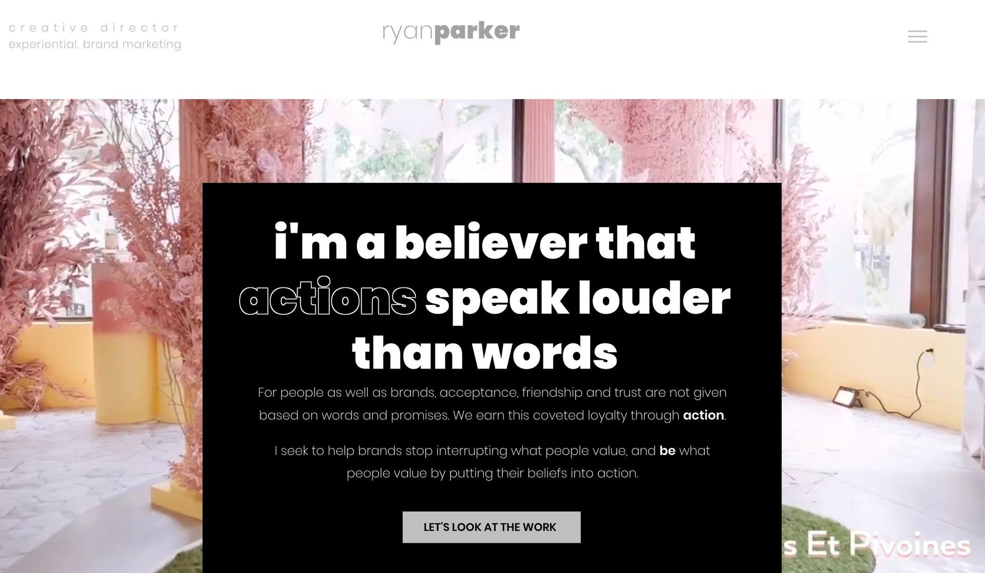 Take the Stairs-resume website examples
