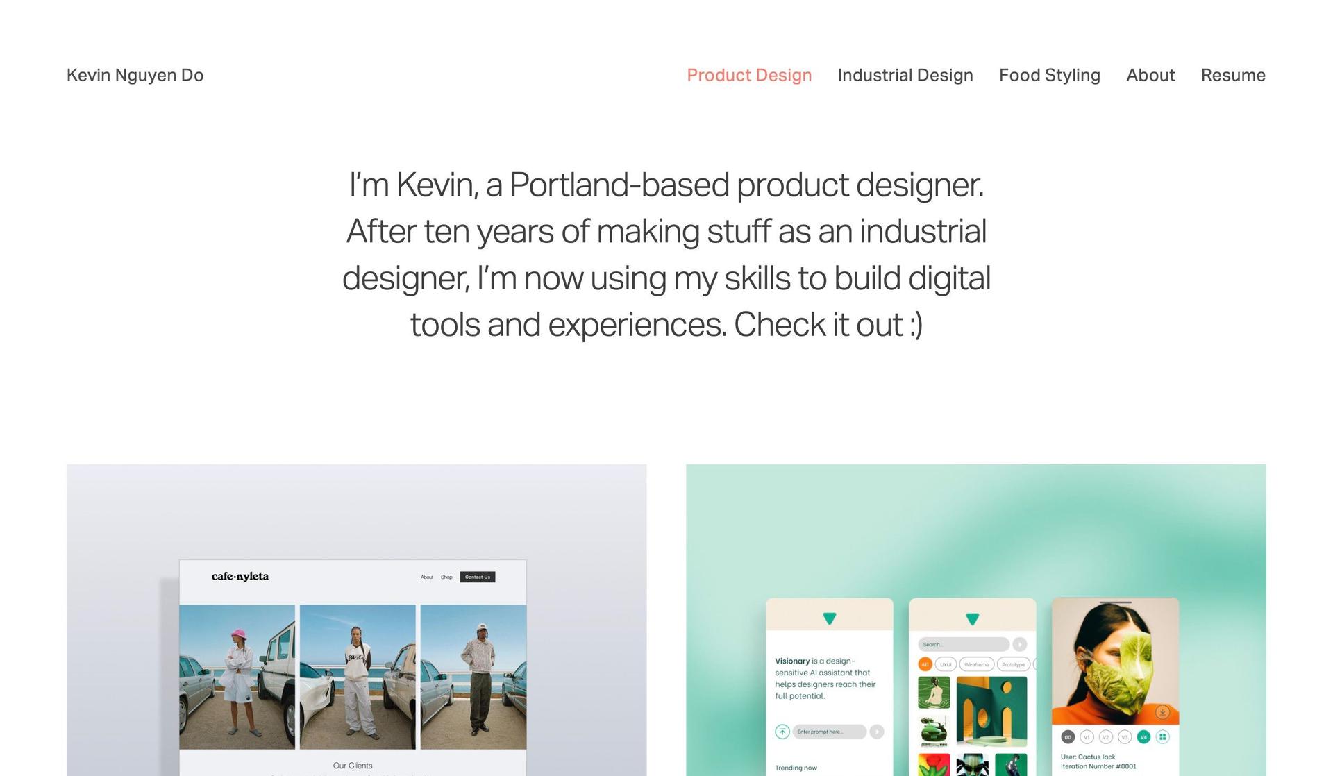 Kevin Nguyen Do-resume website examples