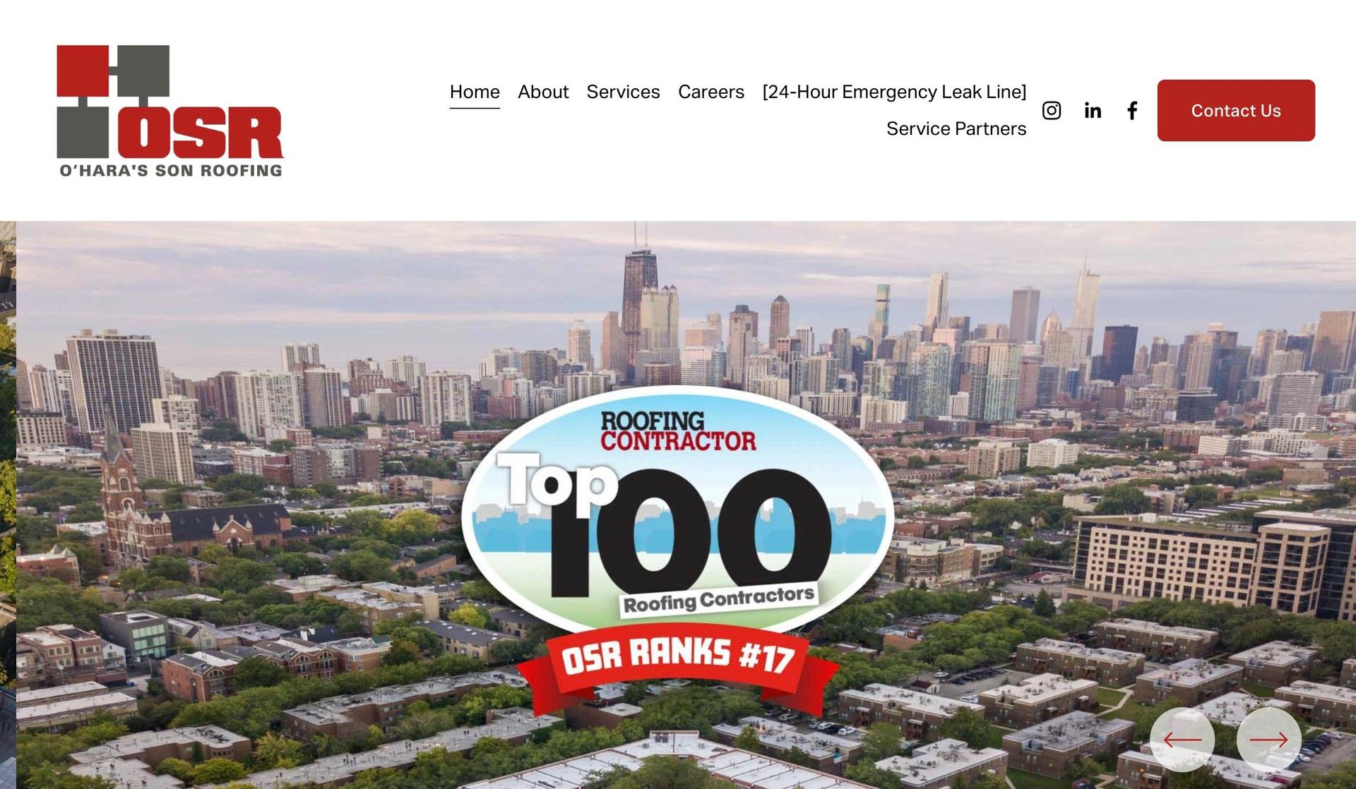 O'Hara & Son Roofing-roofing websites