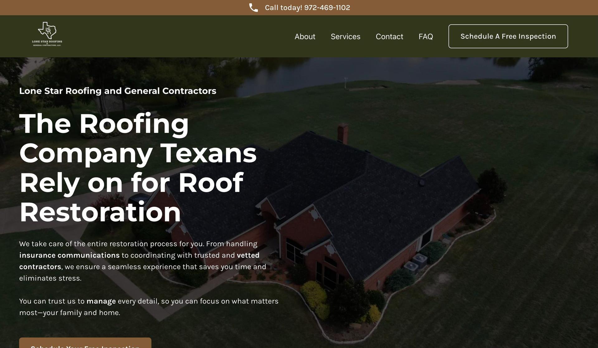 Lone Star Roofing-roofing websites