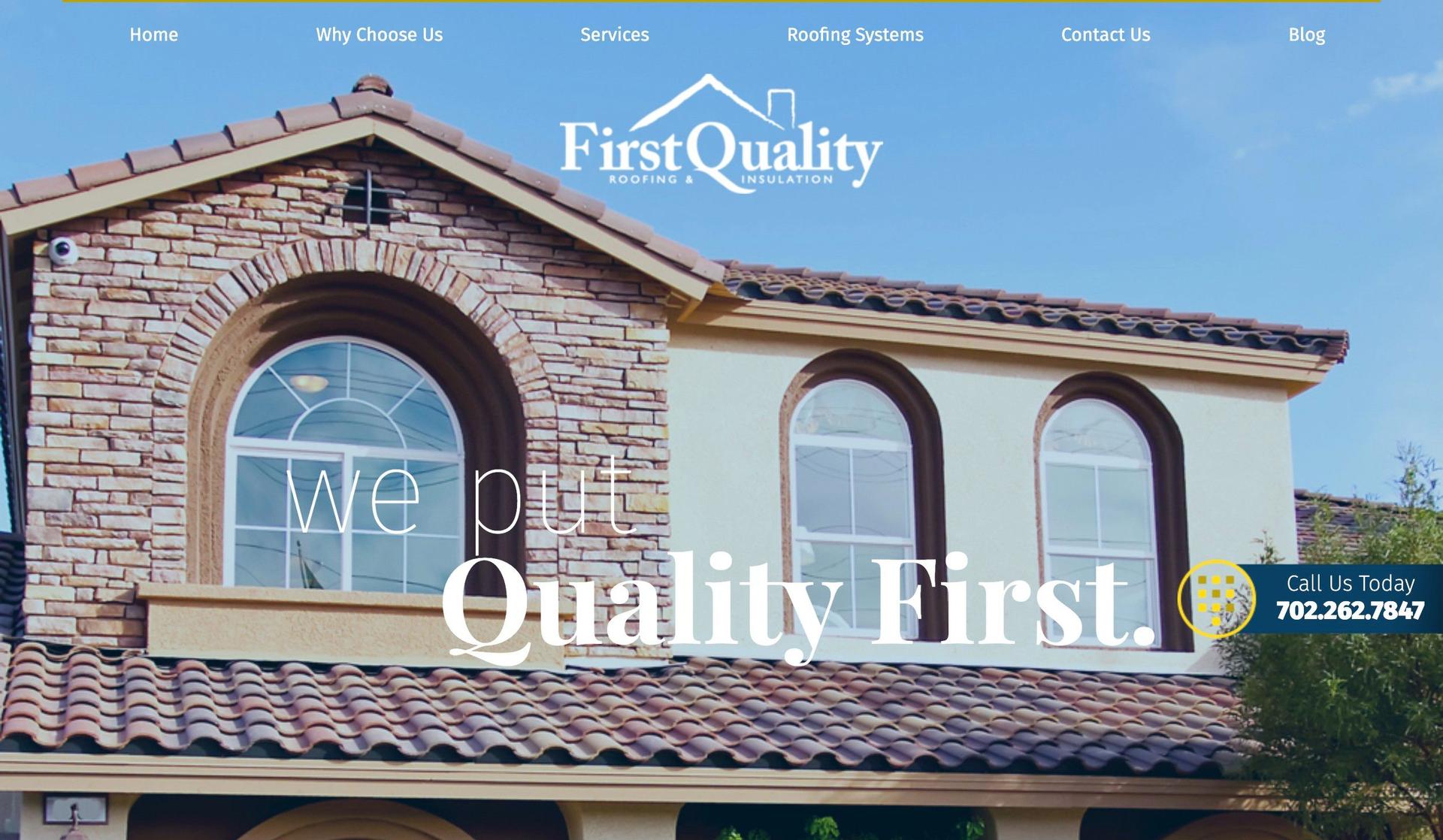 First Quality Roofing-roofing websites