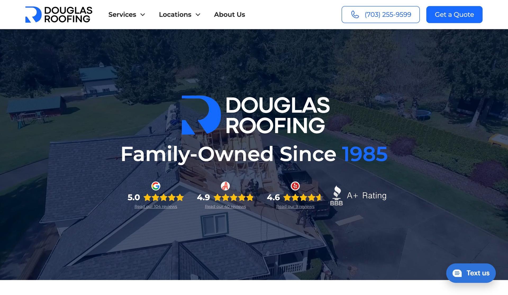 Douglas Roofs-roofing websites