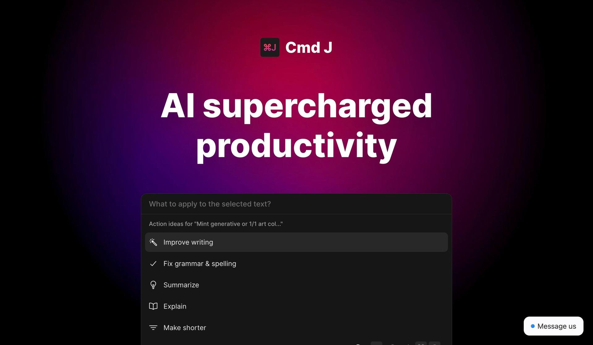 Cmdj-saas website examples