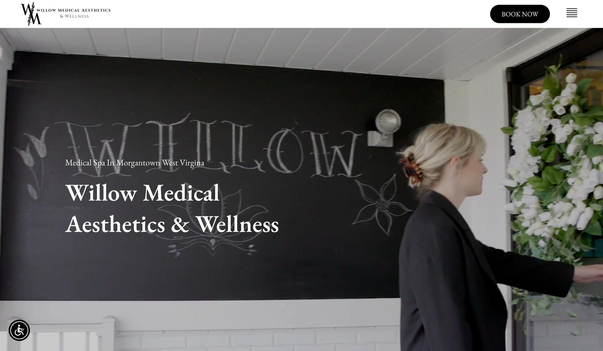 Willow Med Spa-beauty salon websites