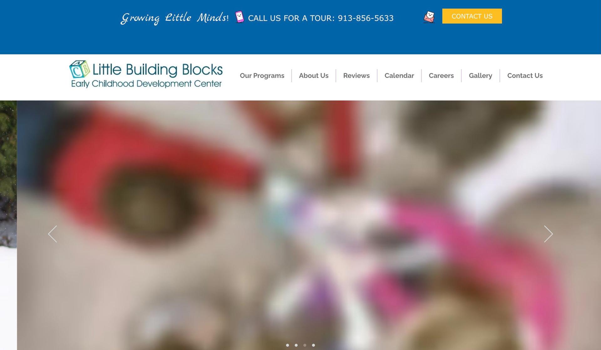 Little Building Blocks-school website designs