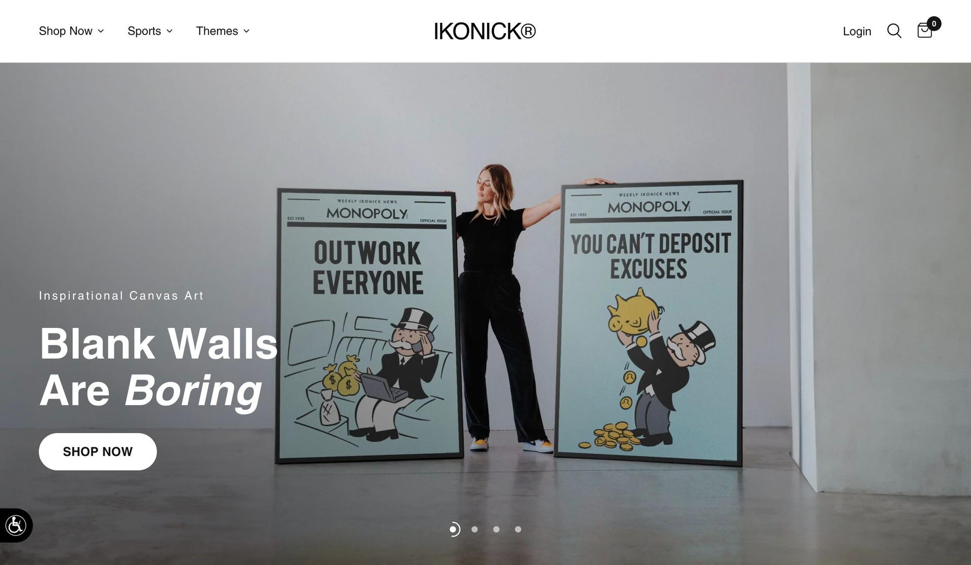 Ikonick-shopify art stores