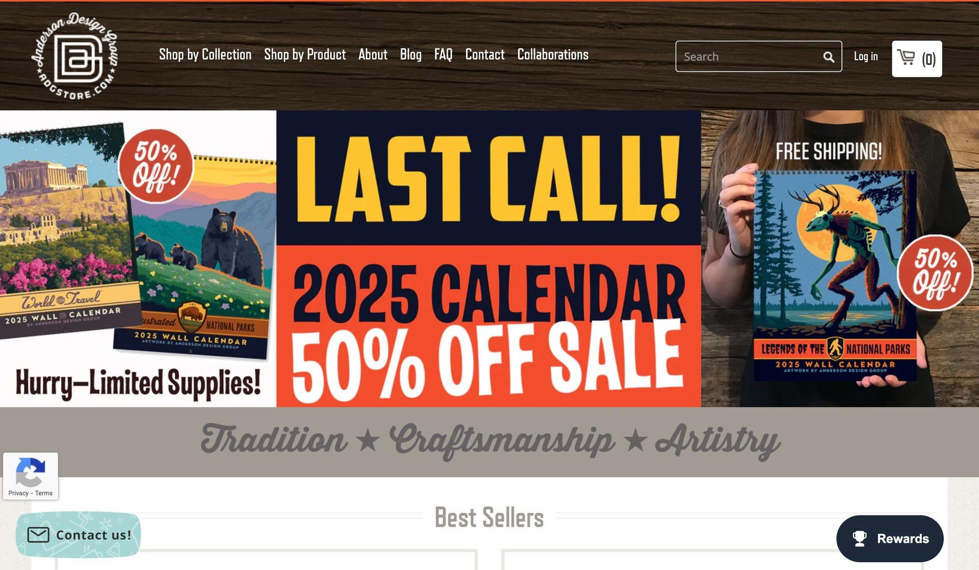 Anderson Design Group Store-shopify art stores