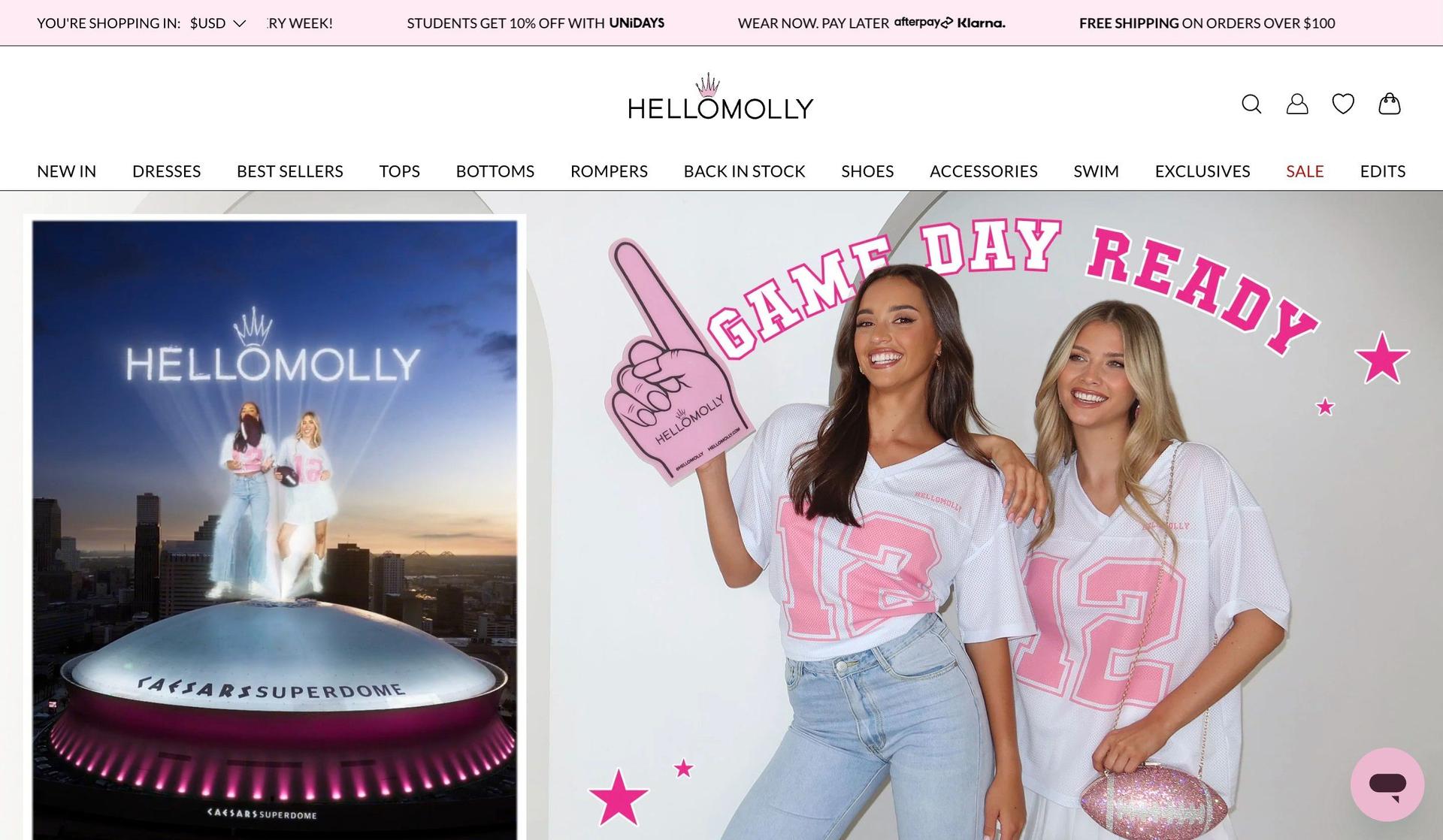 Hello Molly-shopify clothing stores