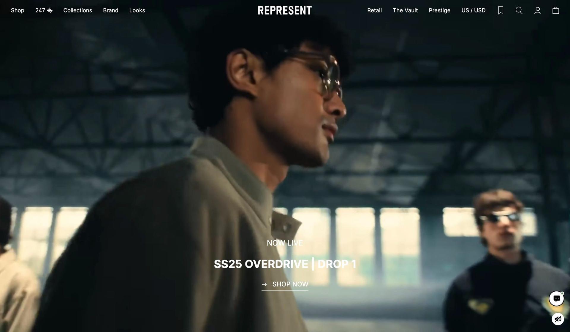 Represent-shopify clothing stores