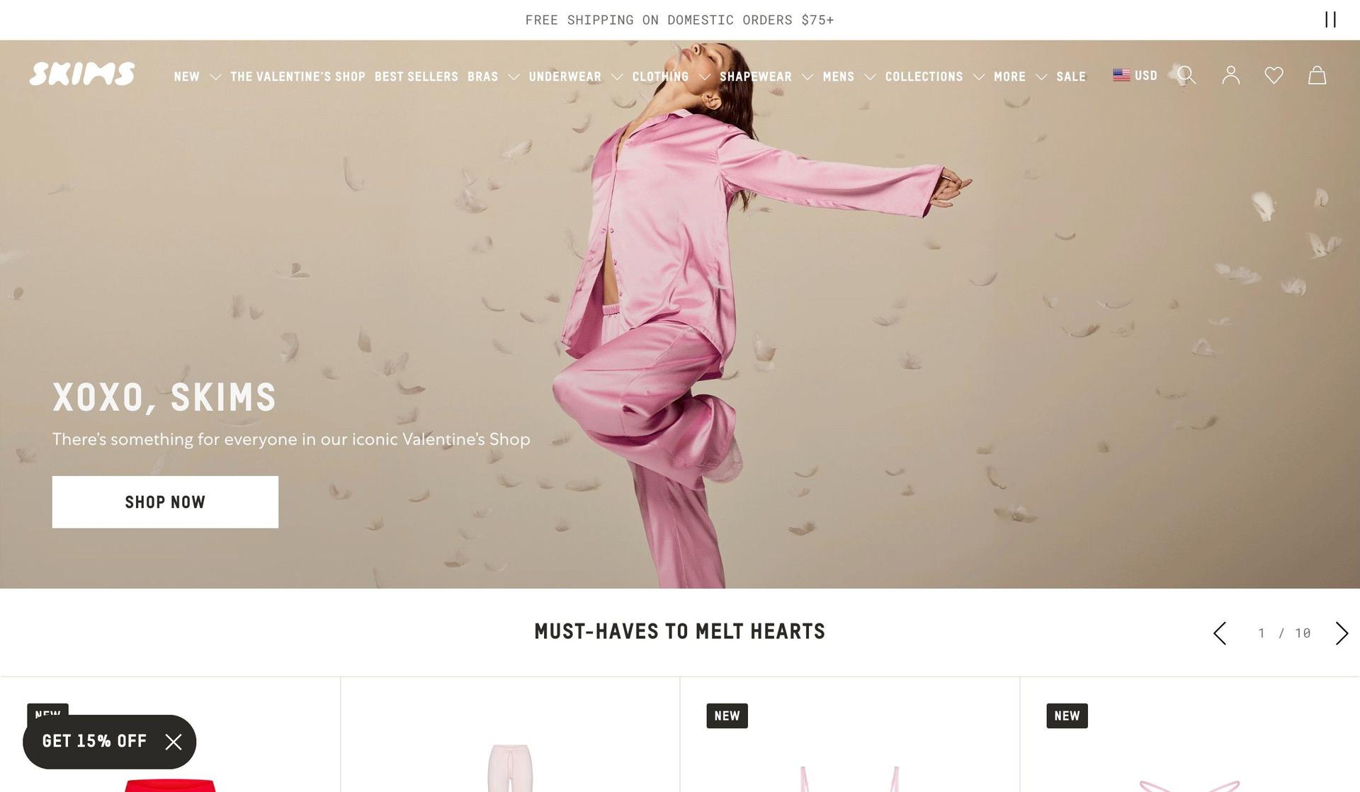 Skims-shopify clothing stores