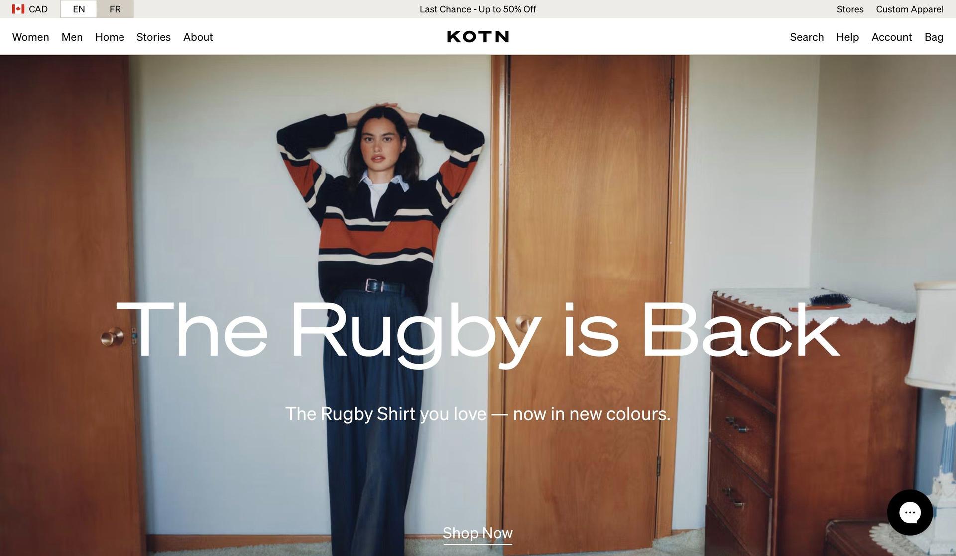 Kotn-shopify clothing stores