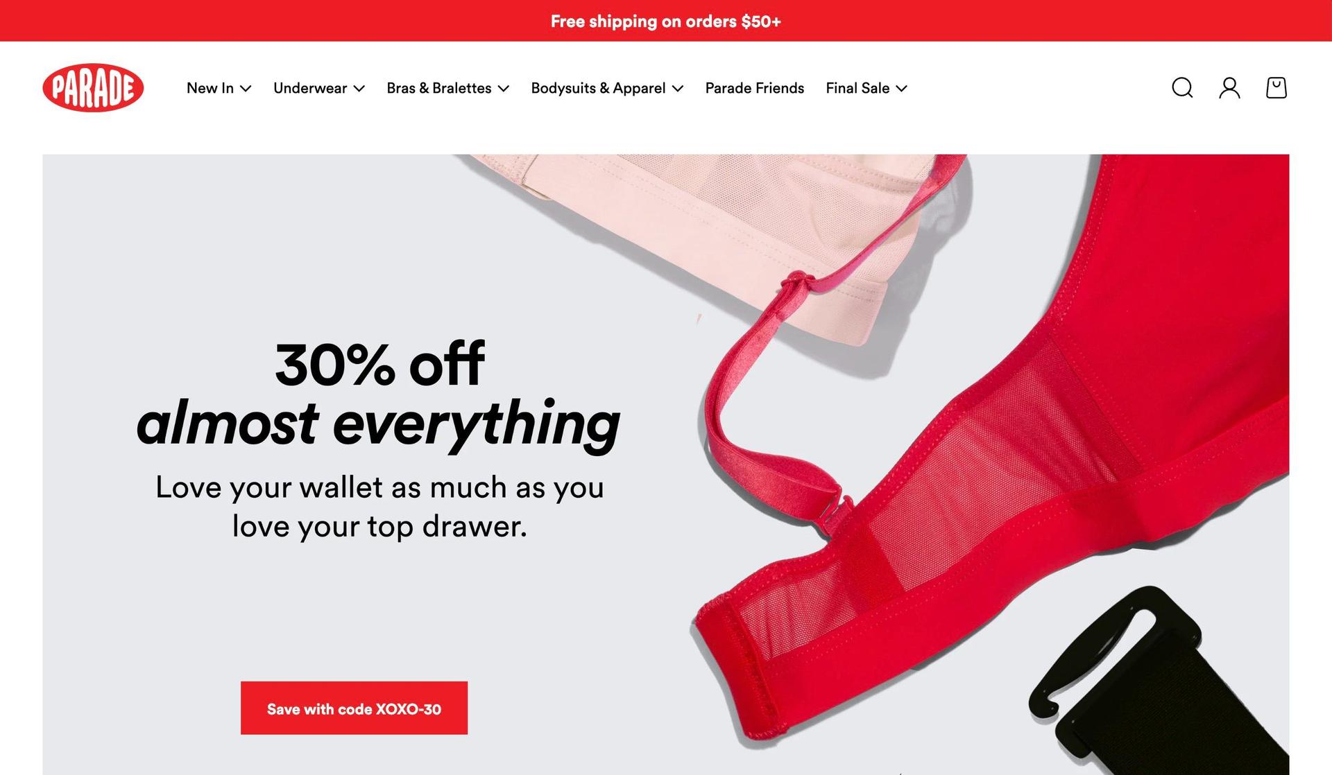 Parade-shopify clothing stores