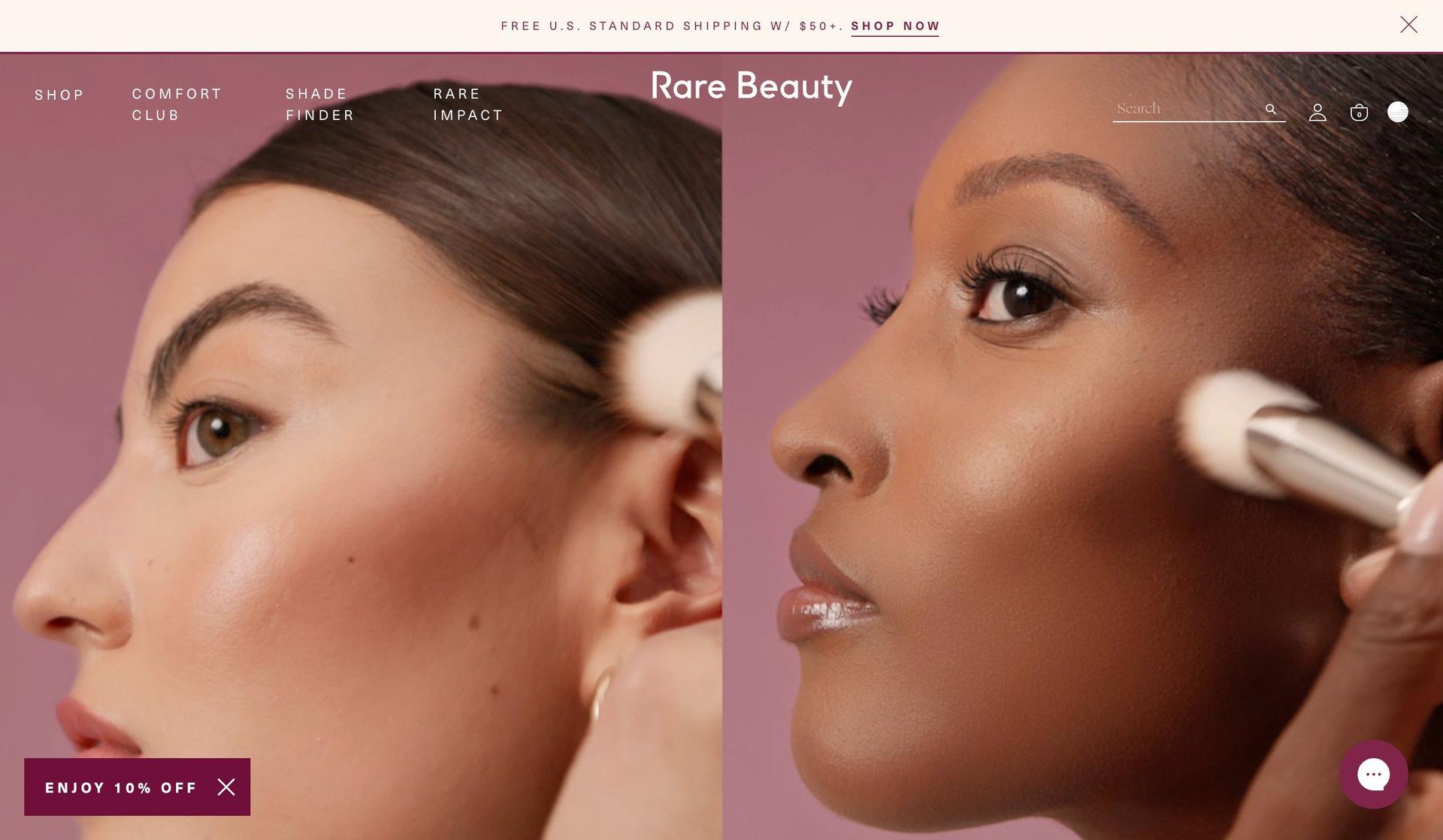 Rare Beauty-shopify beauty stores