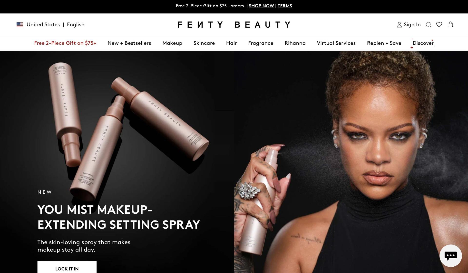 Fenty Beauty-shopify beauty stores