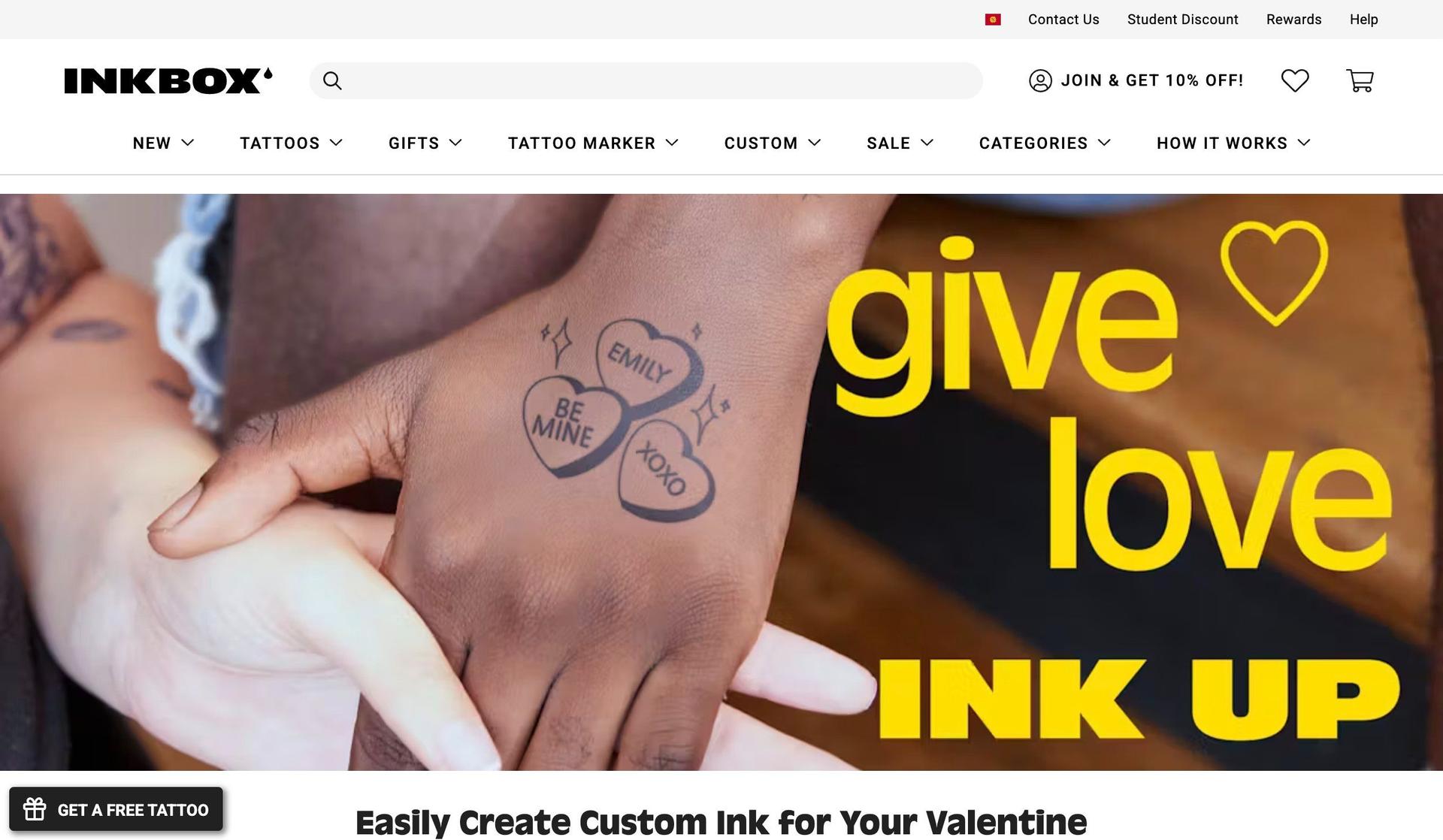 Inkbox-shopify beauty stores
