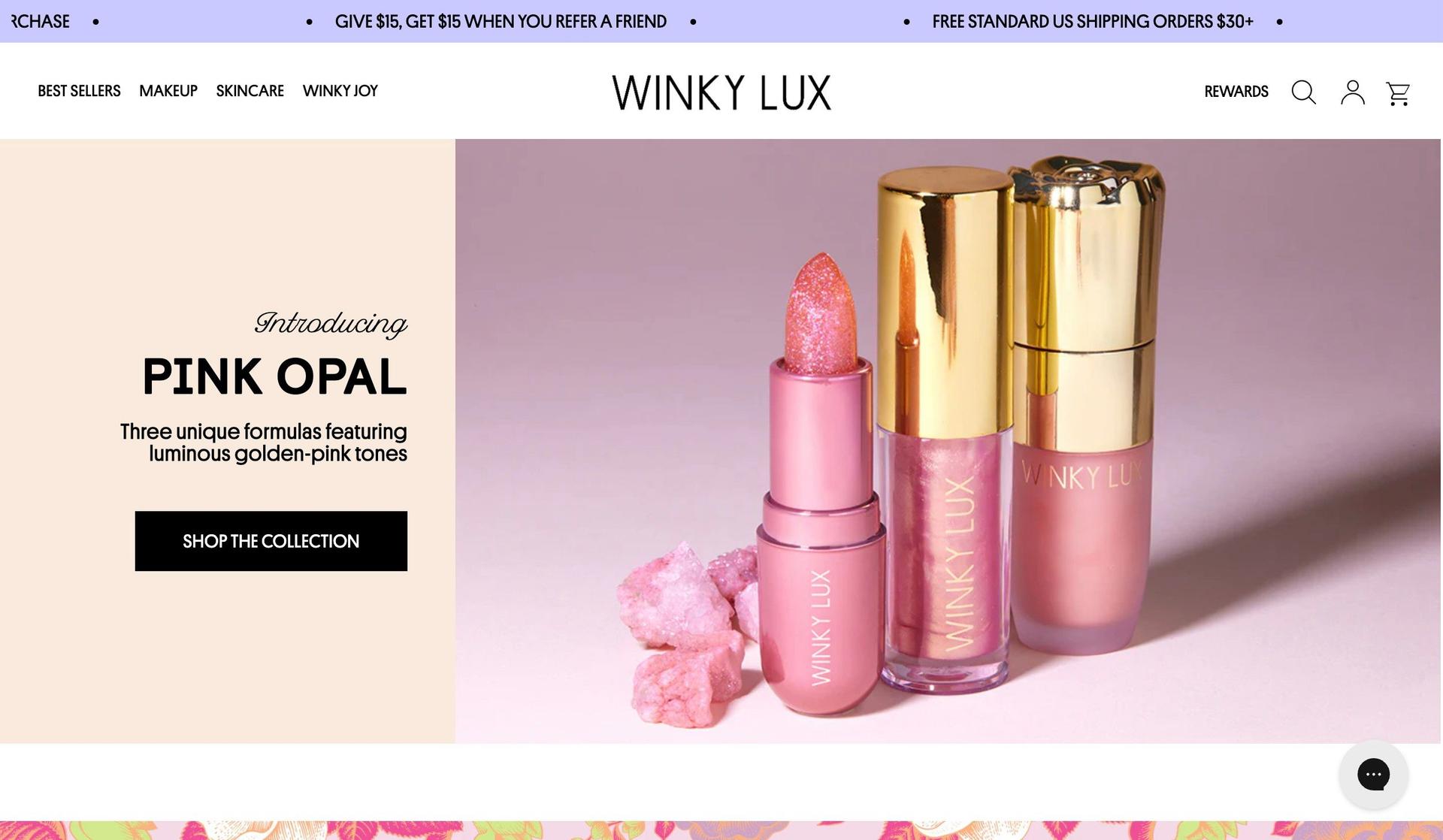 Winky Lux-shopify beauty stores