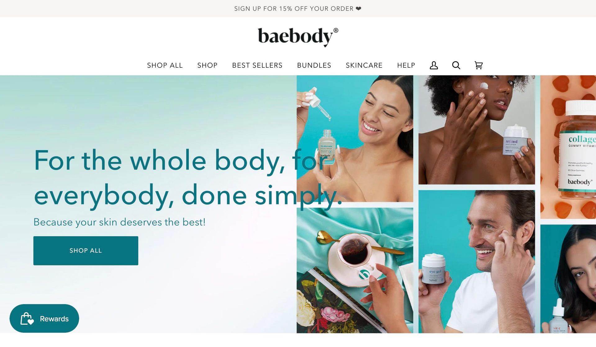Baebody-shopify beauty stores