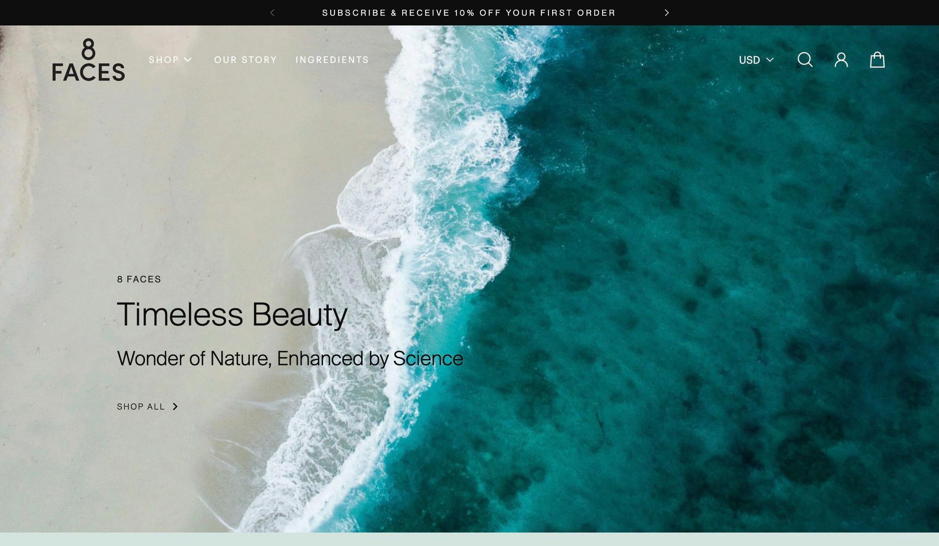 8 Faces Beauty-shopify beauty stores
