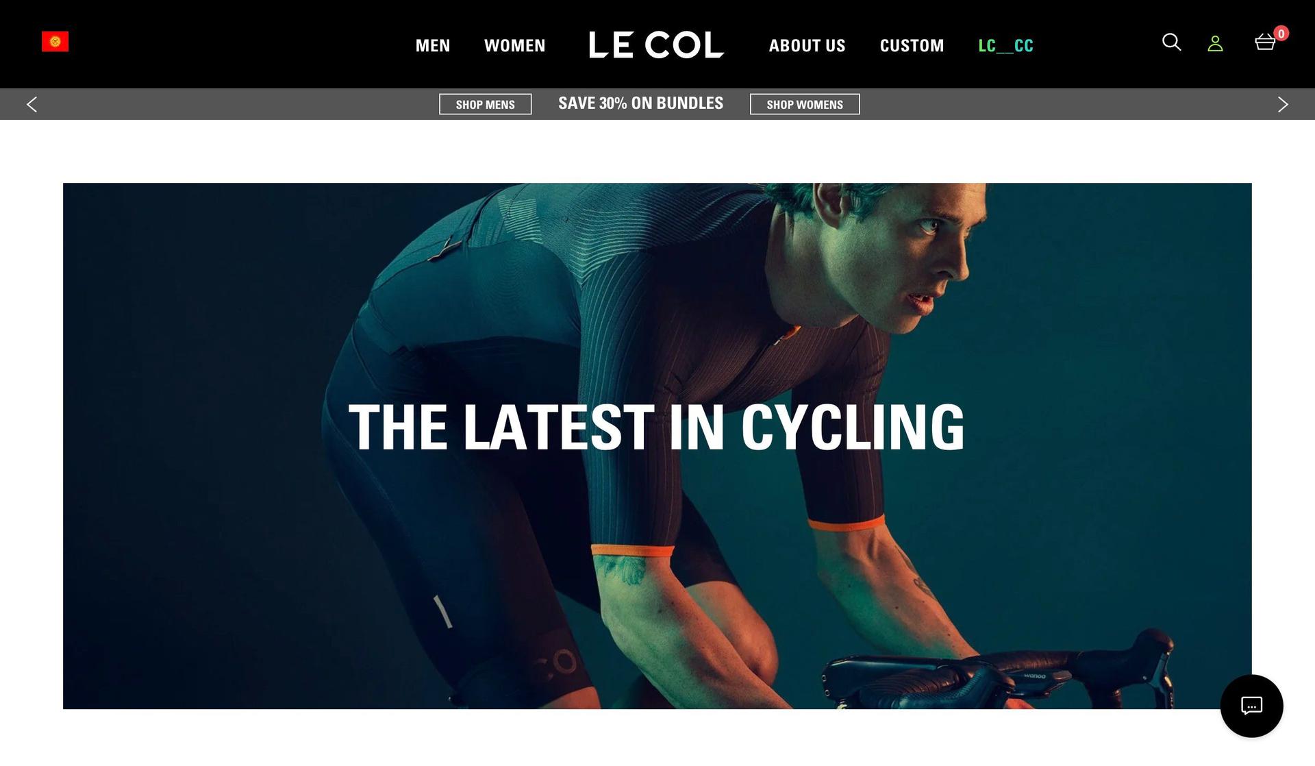Le Col-shopify blog examples