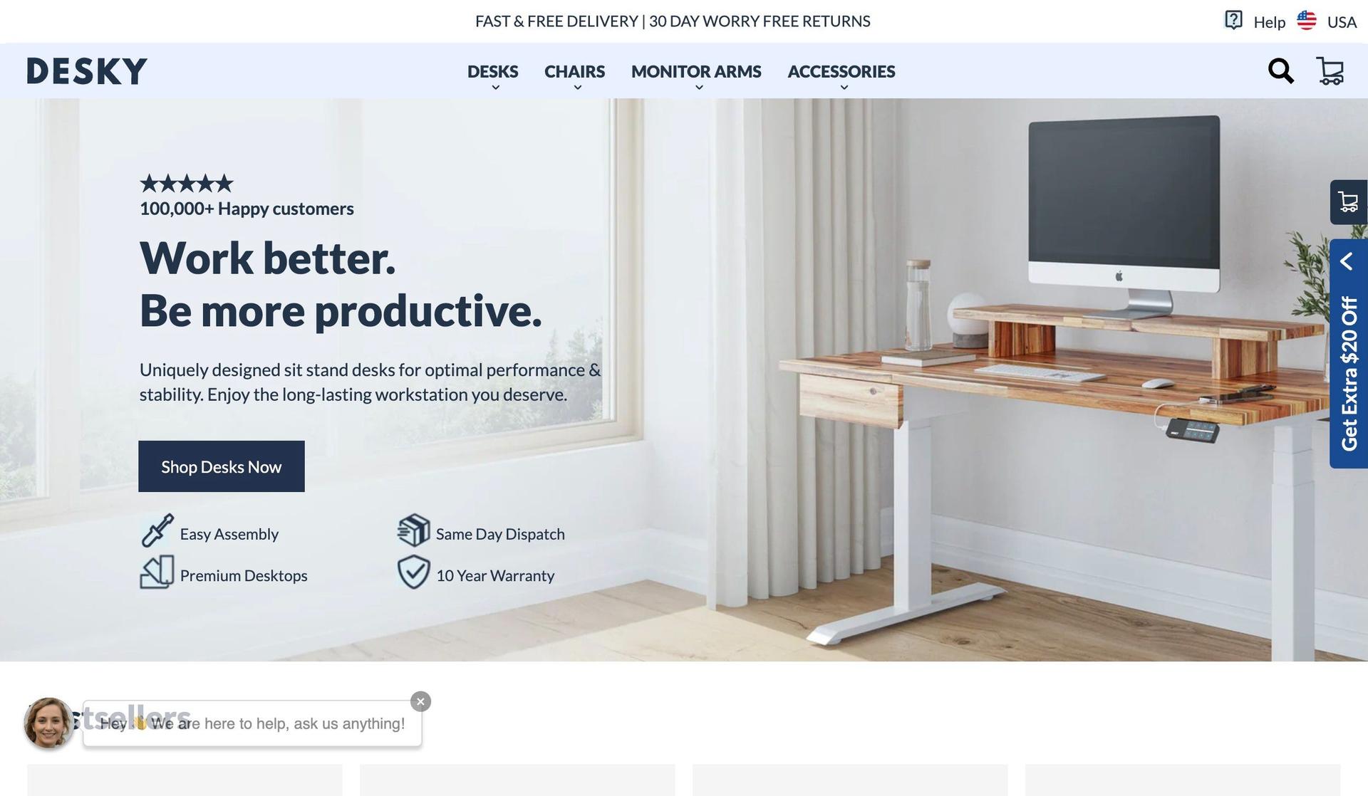 Desky-shopify furniture stores