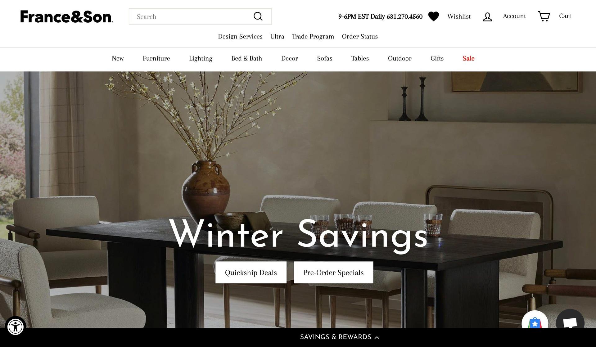 France and Son-shopify furniture stores