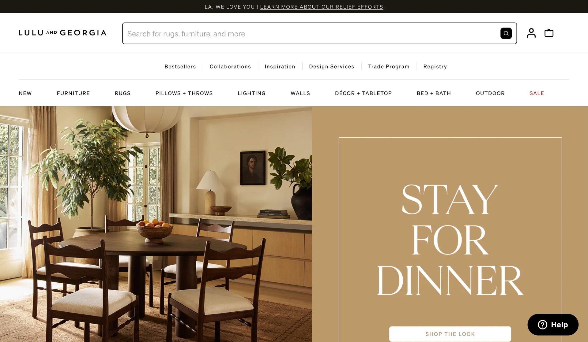 Lulu and Georgia-shopify furniture stores