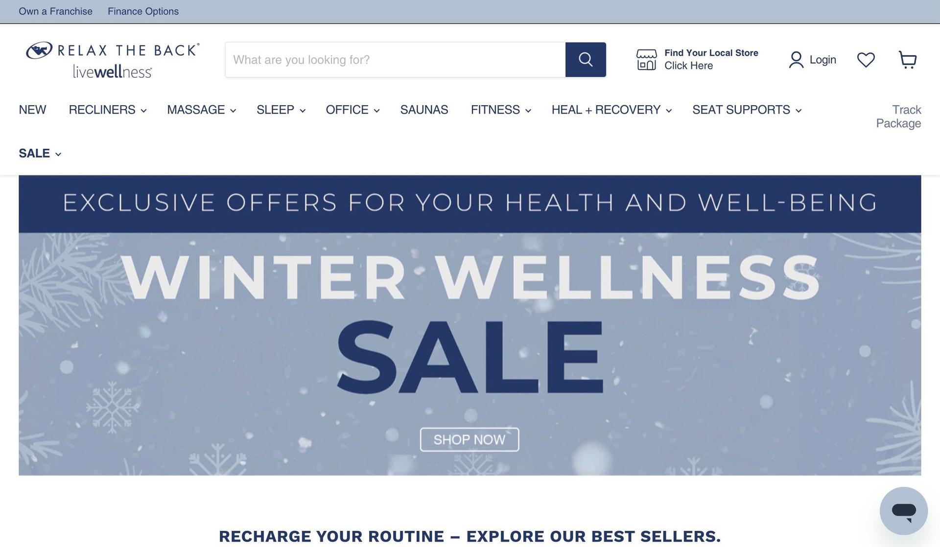 Relax The Back-shopify furniture stores
