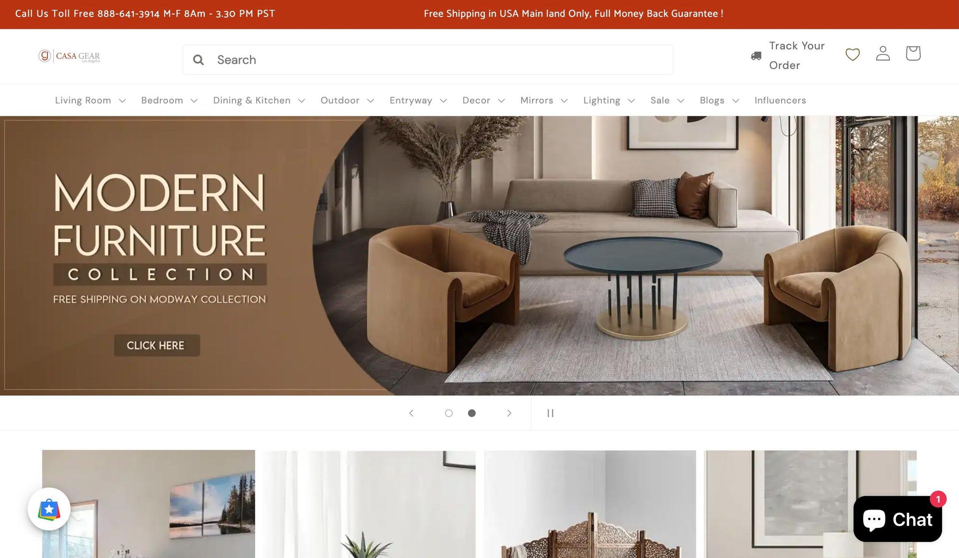 Casagear-shopify furniture stores