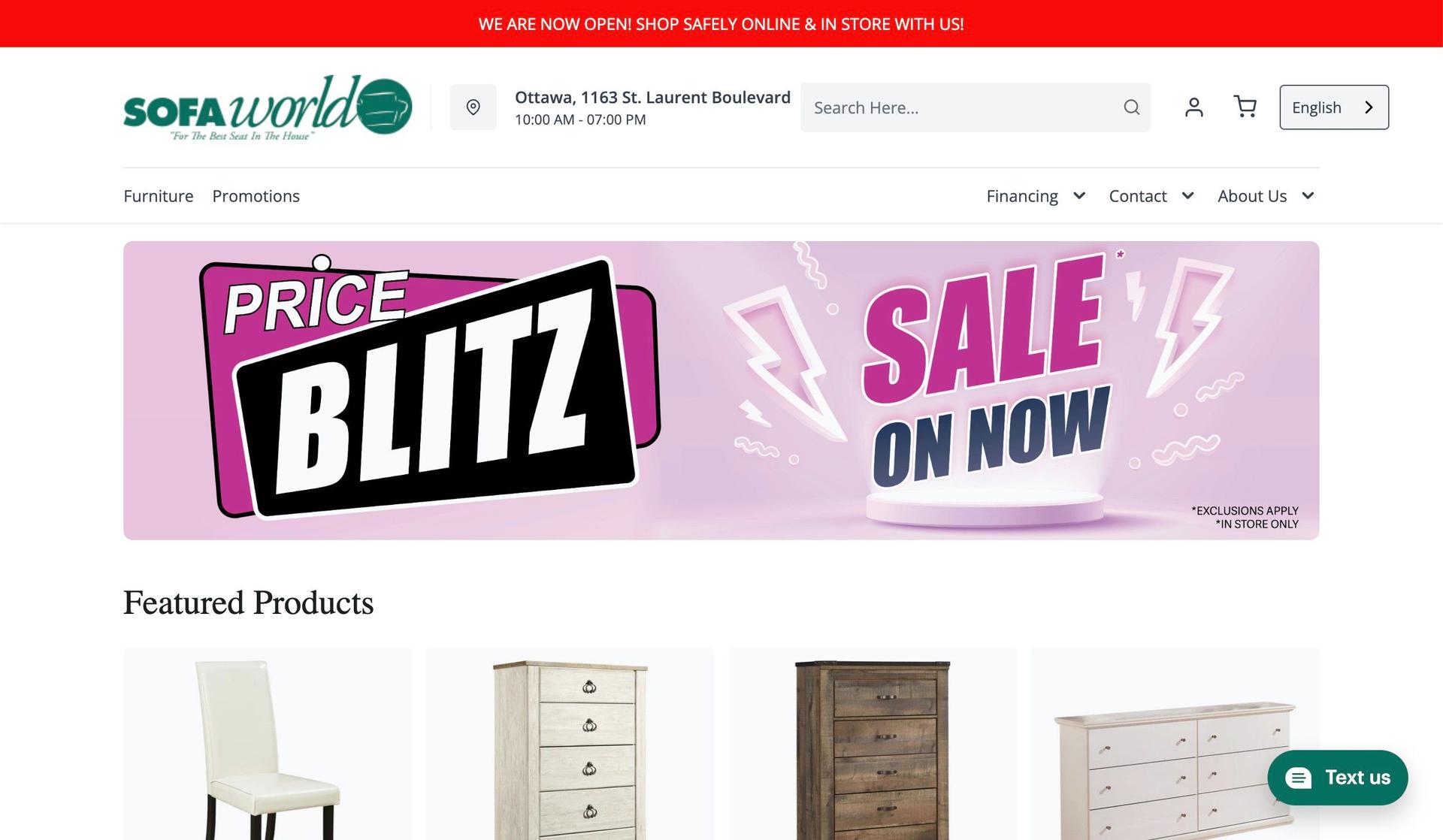 Sofa World-shopify furniture stores