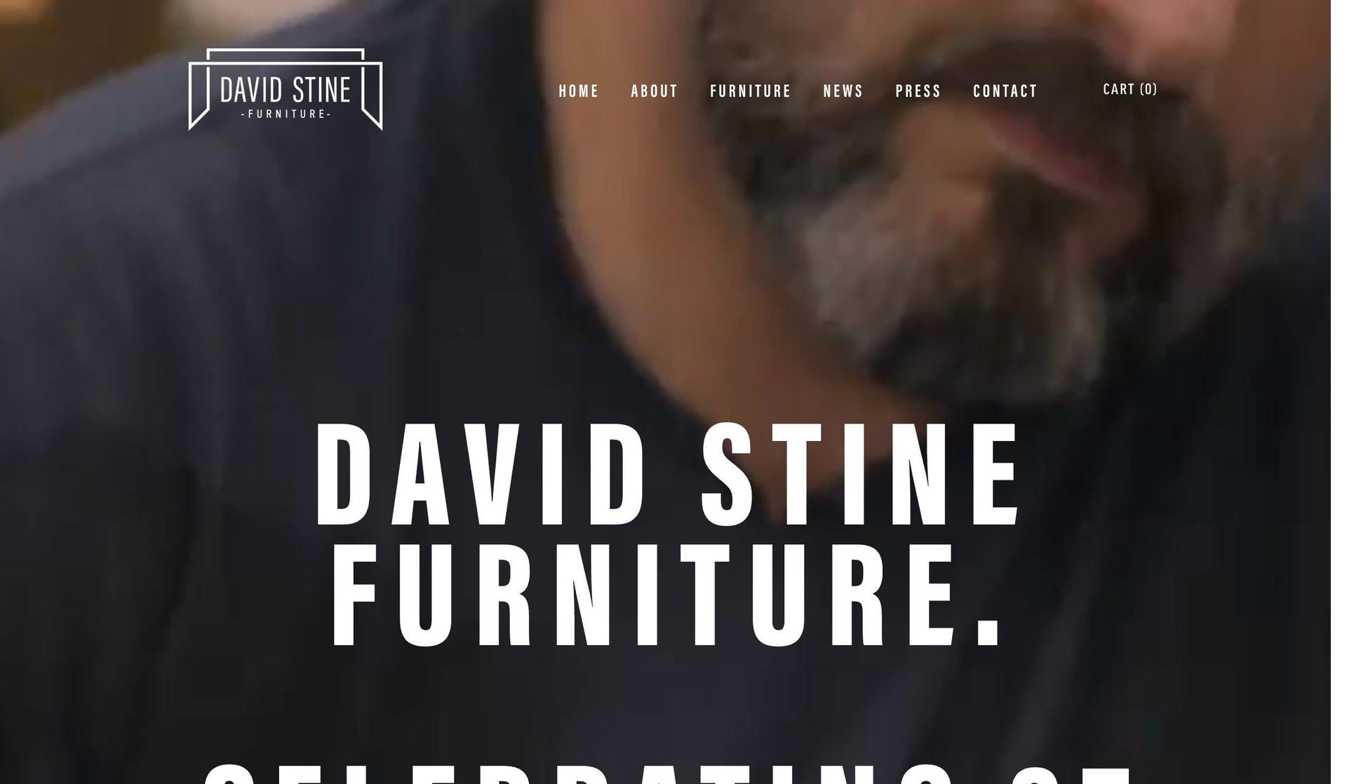 Stine Woodworking-furniture website design