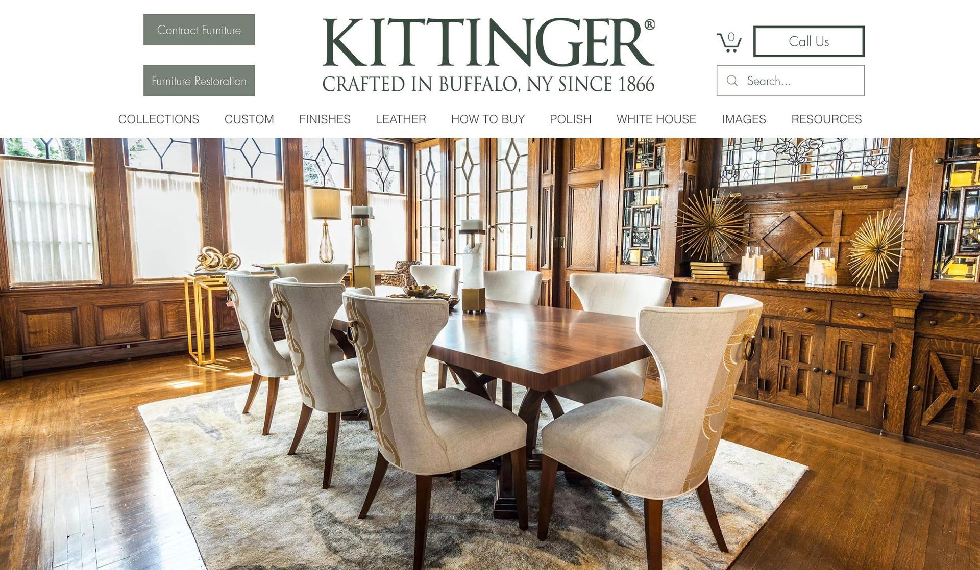 Kittinger Furniture-furniture website design