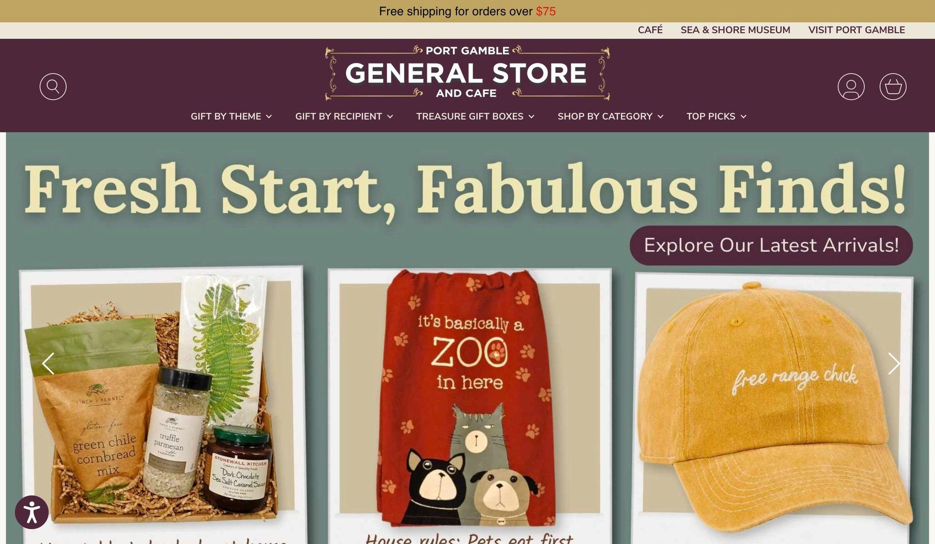 Port Gamble General Store-shopify general stores