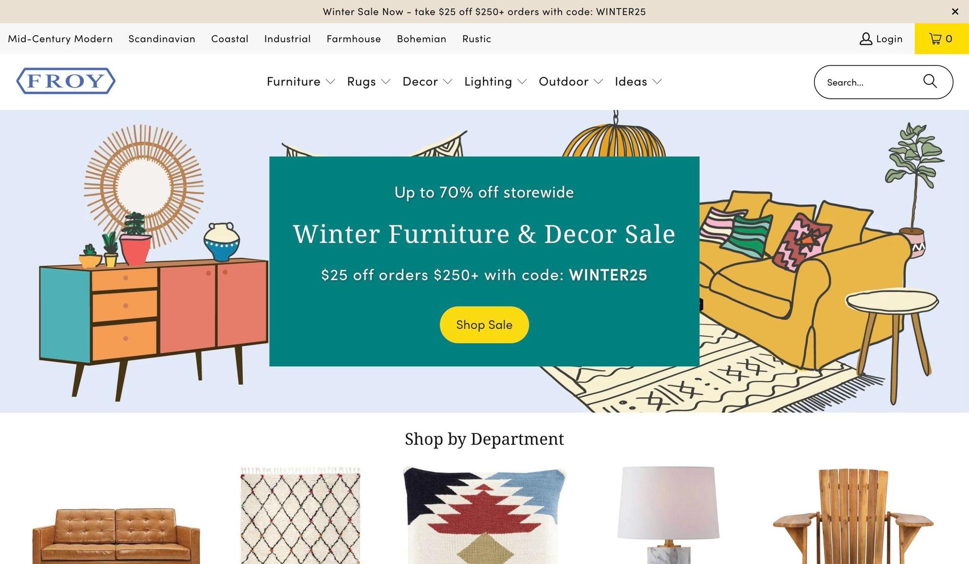 Froy-shopify home decor stores