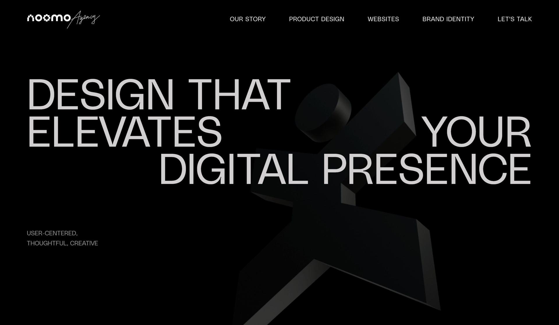 The Noomo-minimalist websites