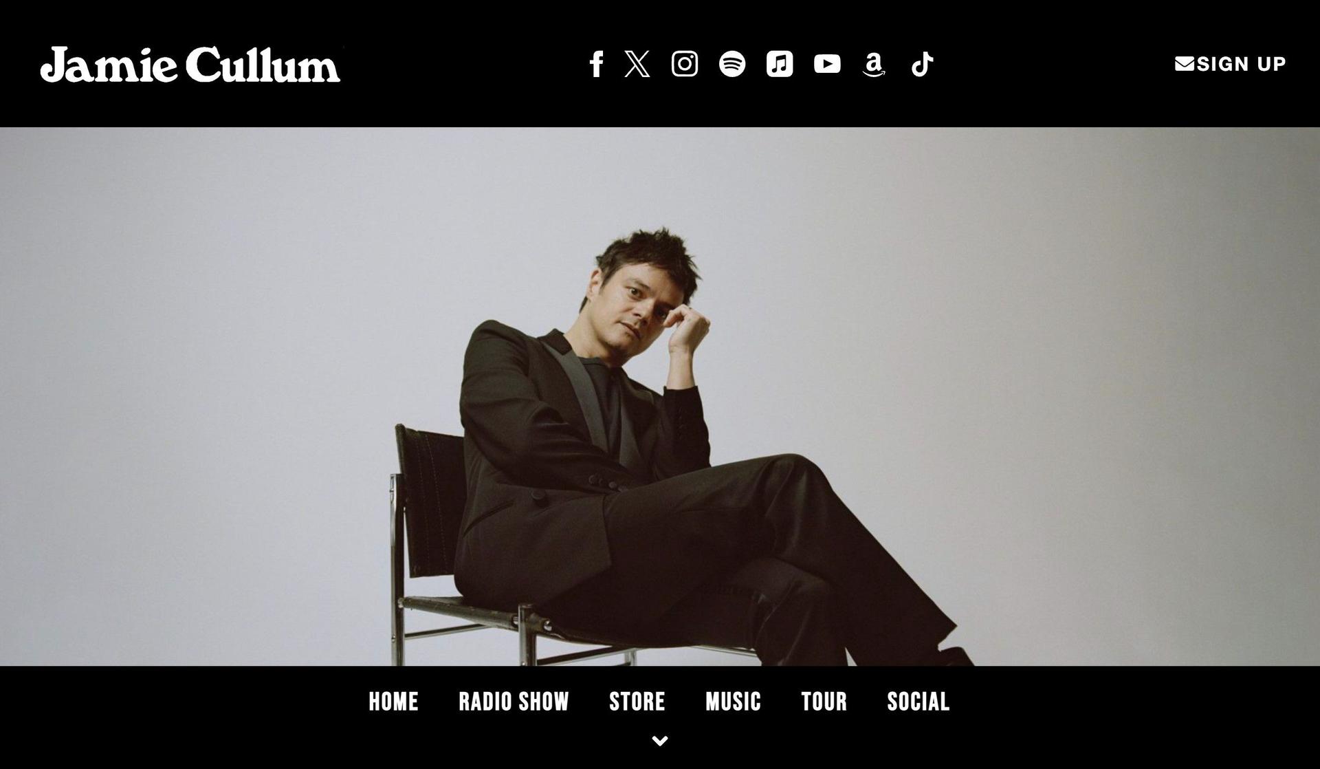 Jamie Cullum-singer websites
