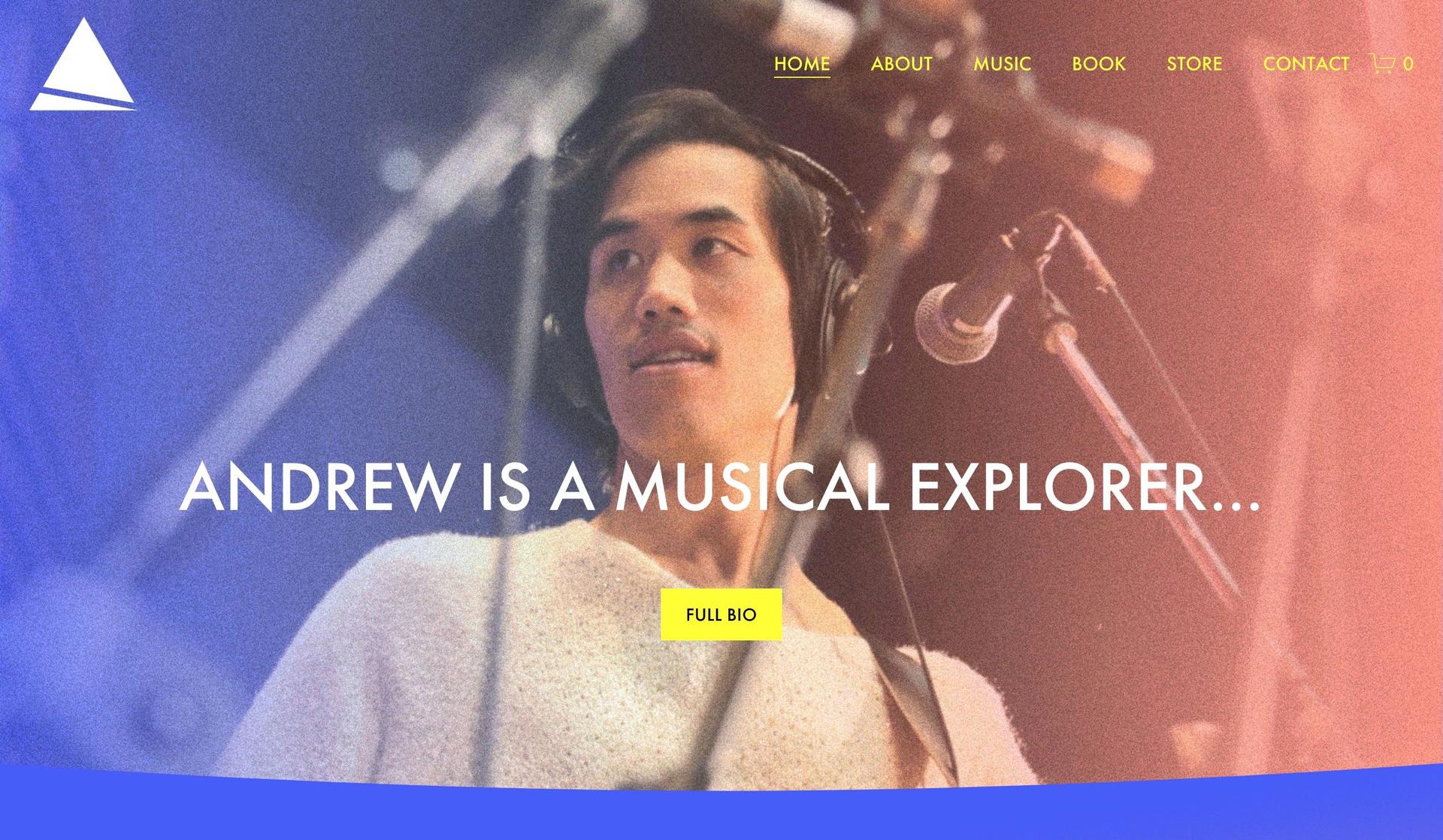Andrew Huang-singer websites