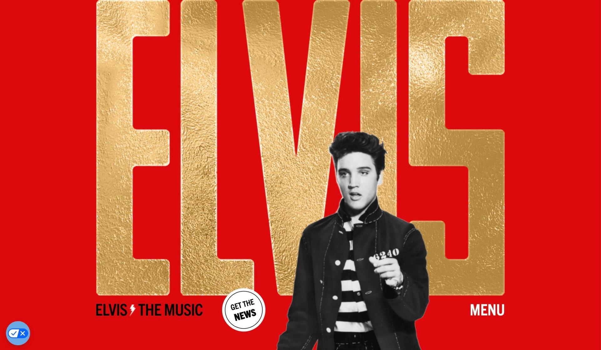 Elvis The Music-singer websites