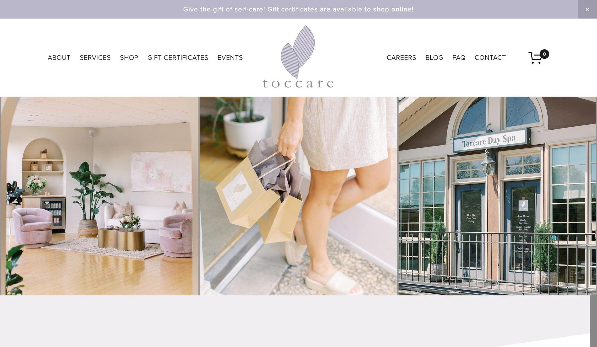 Toccare Day Spa-spa websites