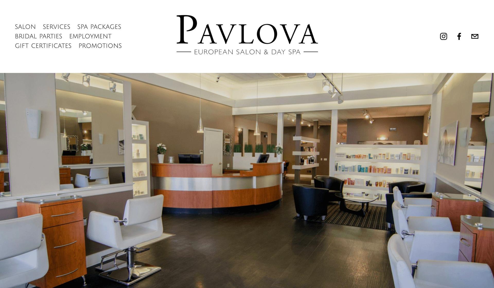 Pavlova Spa Salon-spa websites