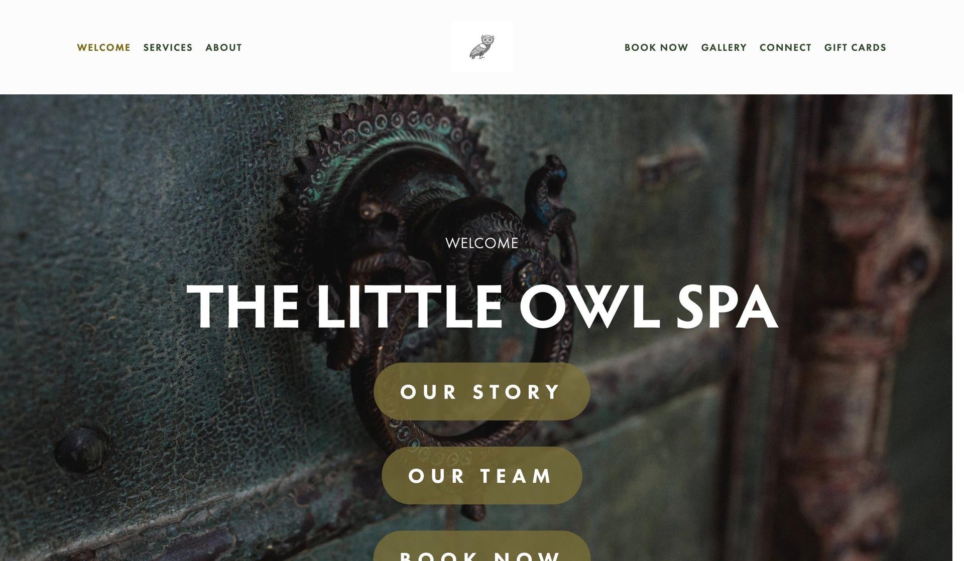 The Little Owl Spa-spa websites