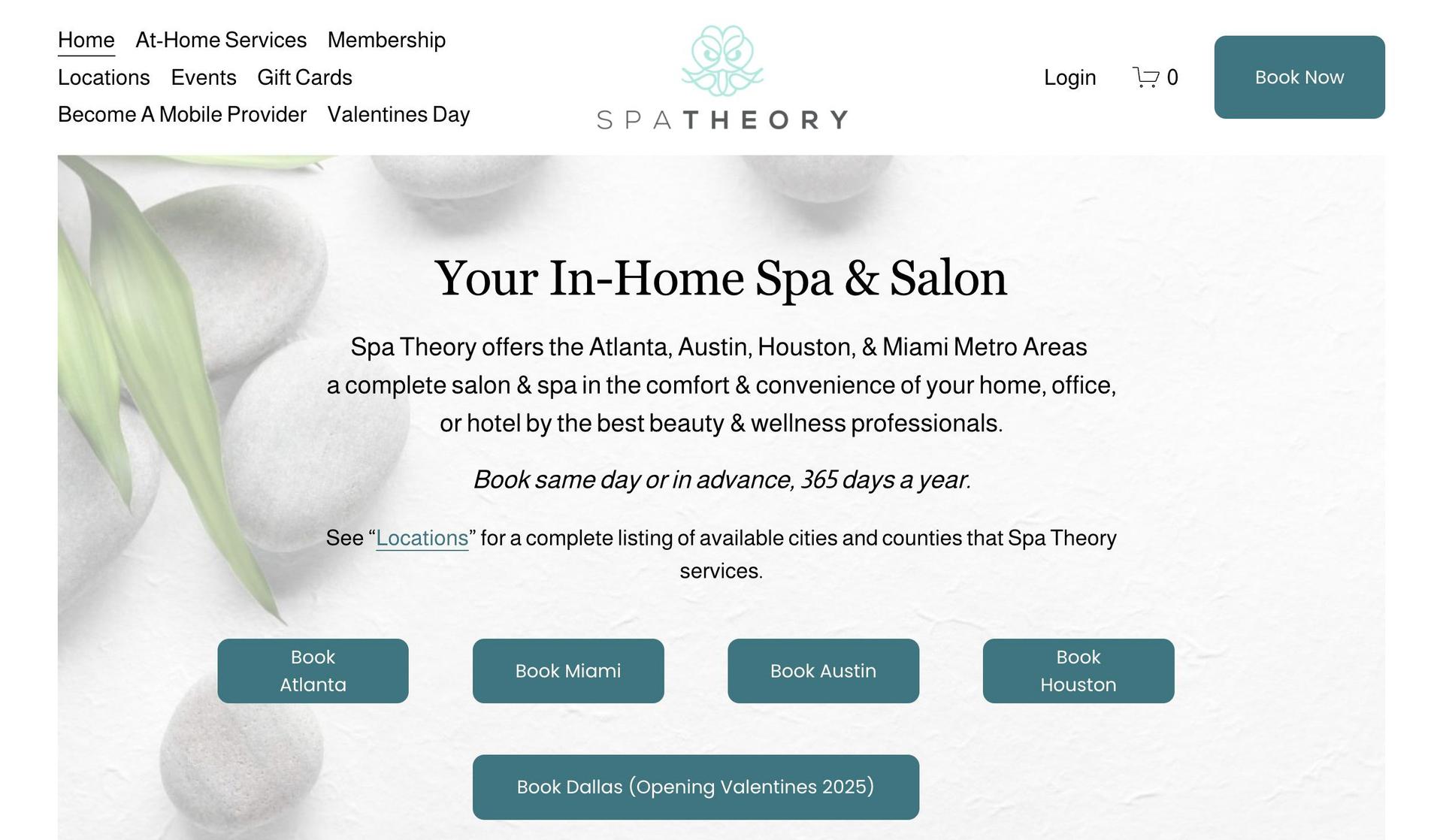 Spa Theory-spa websites