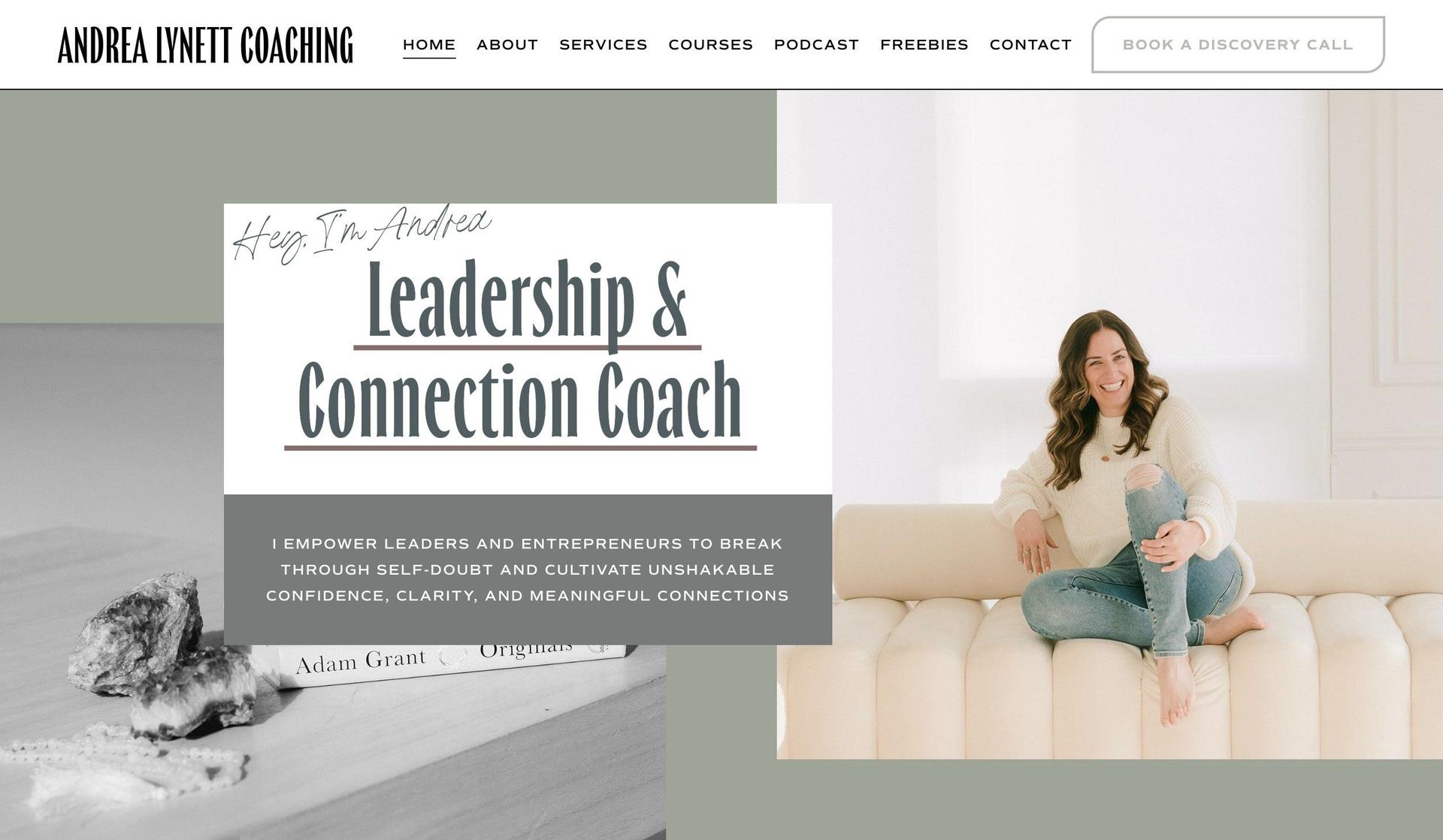 Andrea Lynett-squarespace coaching websites