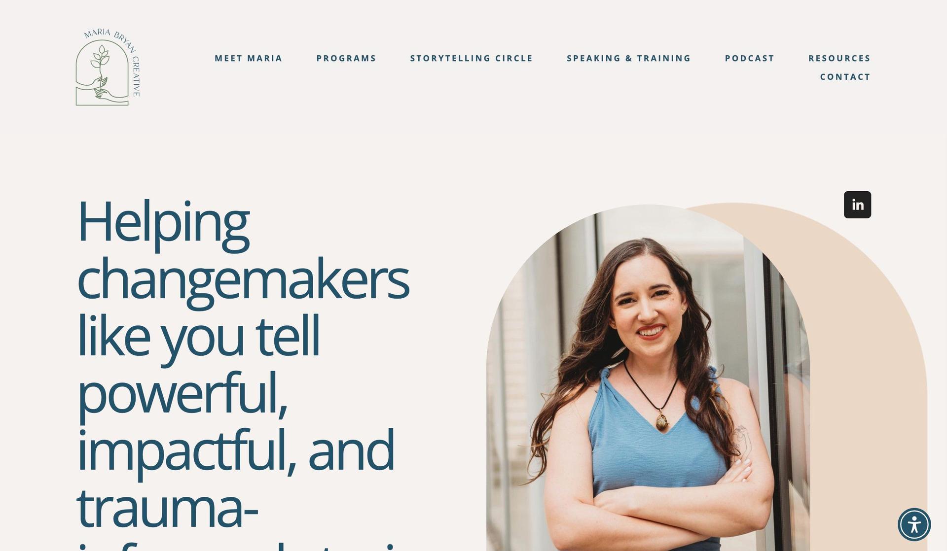 Maria Bryan-squarespace coaching websites