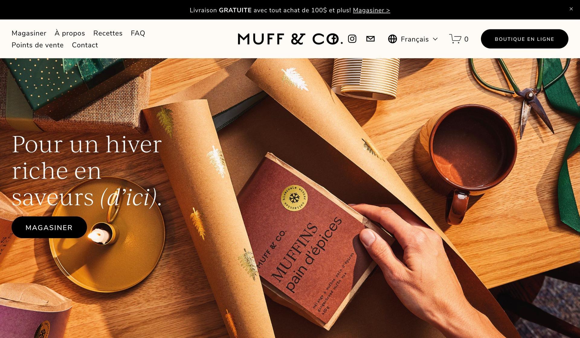 Muff-+above the fold content examples+
