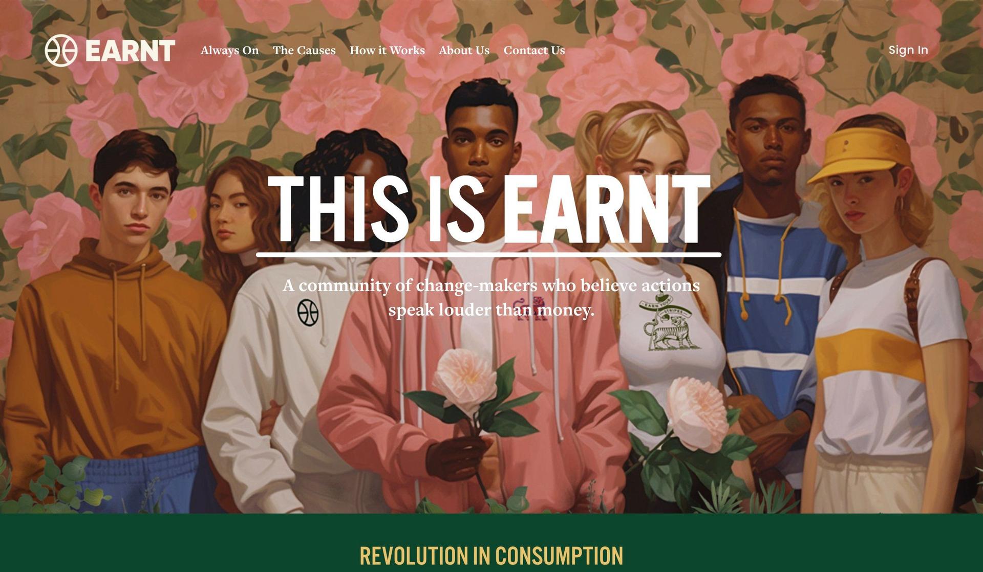 Earnt-squarespace websites