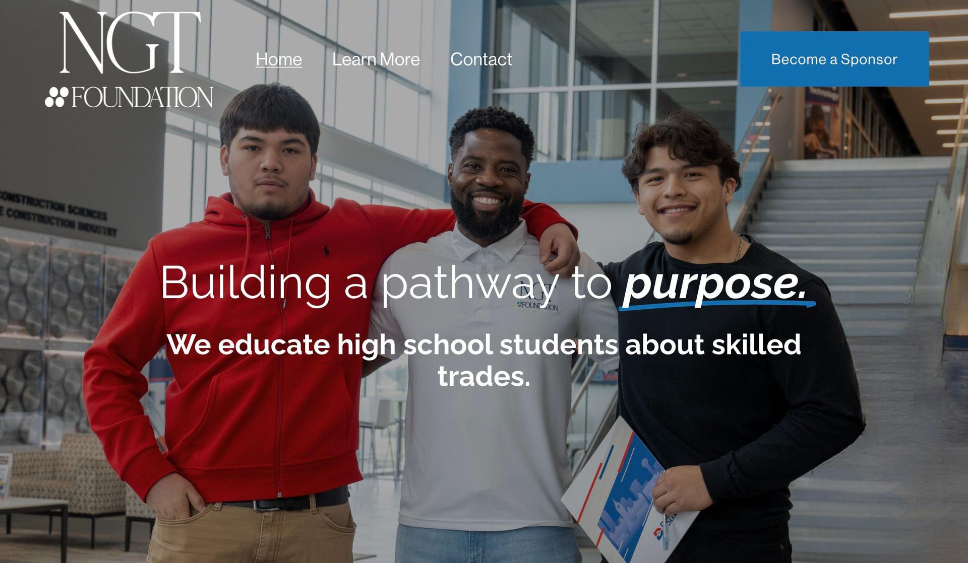 NGTF-squarespace nonprofit websites
