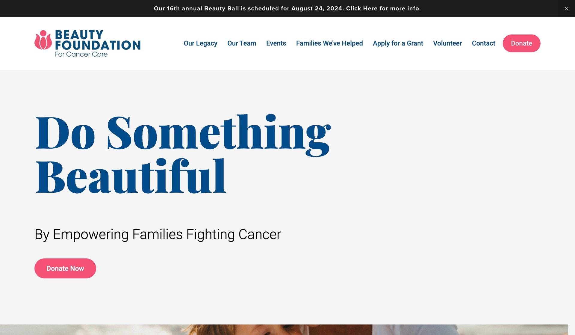 Beauty Foundation NJ-squarespace nonprofit websites
