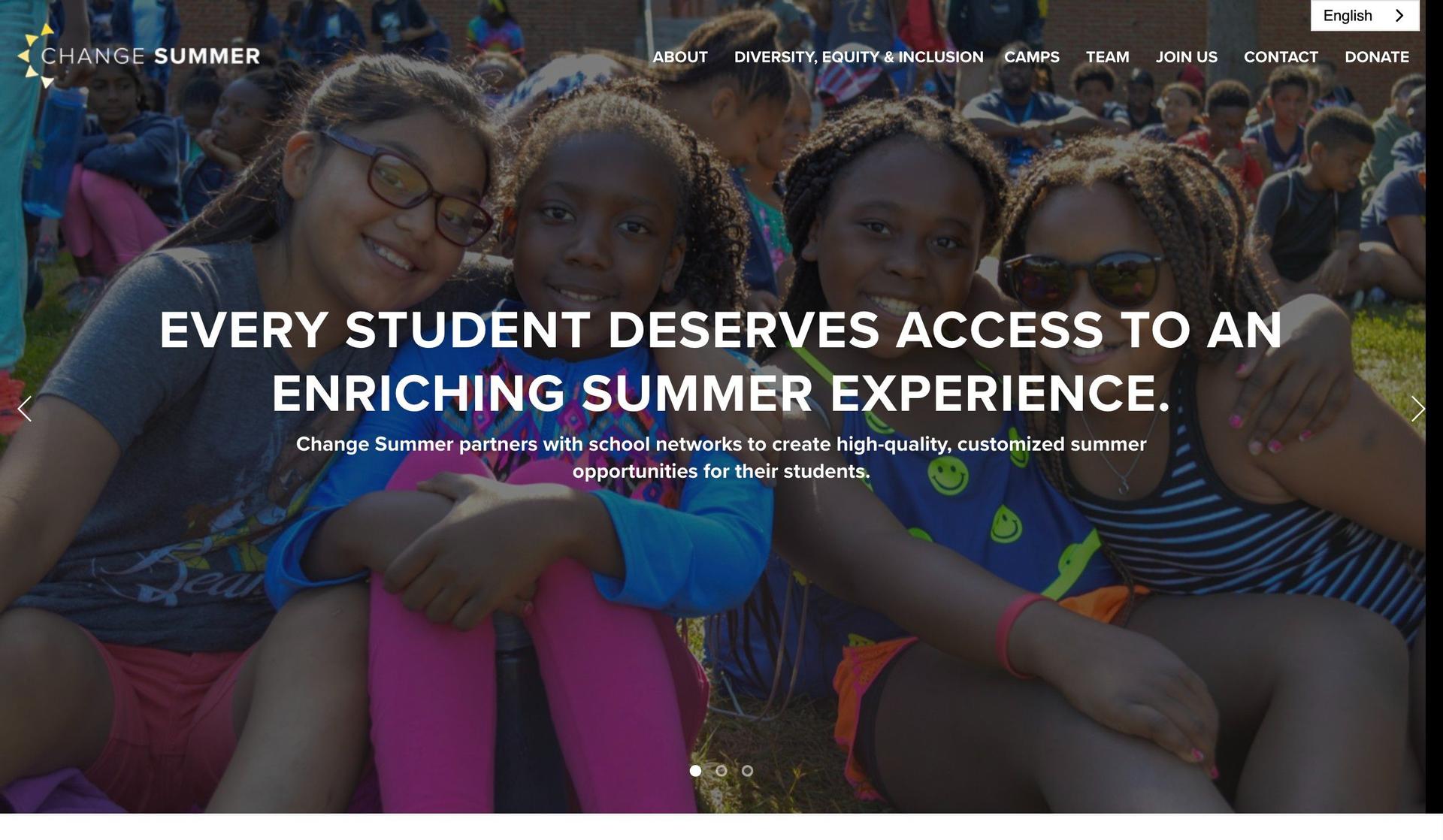 Change Summer-squarespace nonprofit websites